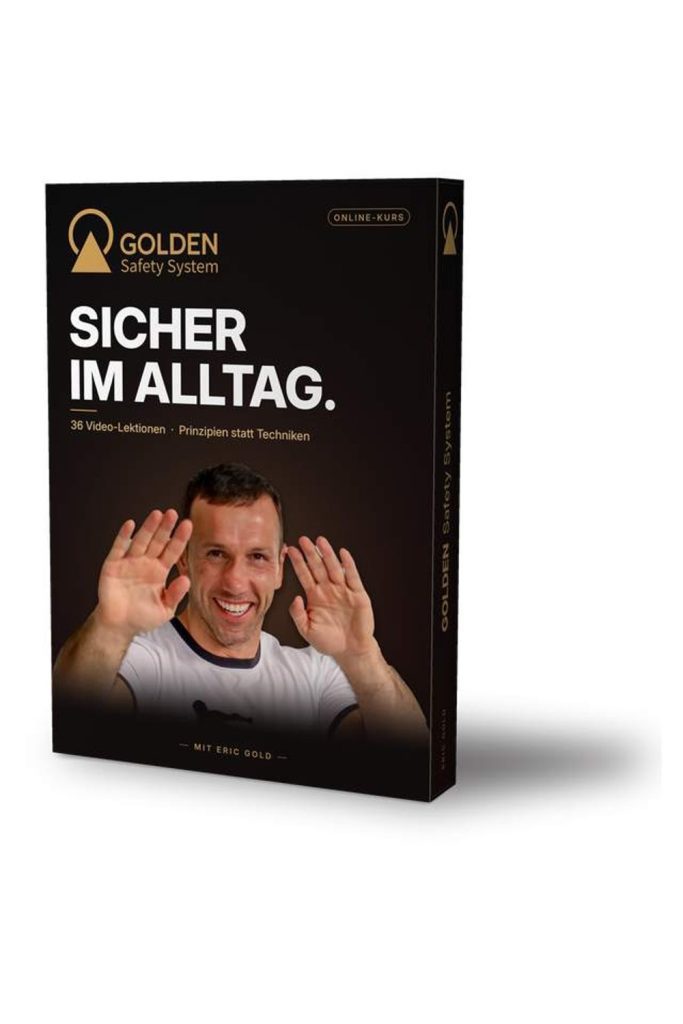 Golden Safety System: Onlinekurs Selbstverteidigung für Frauen von Eric Gold (Produktbox)
